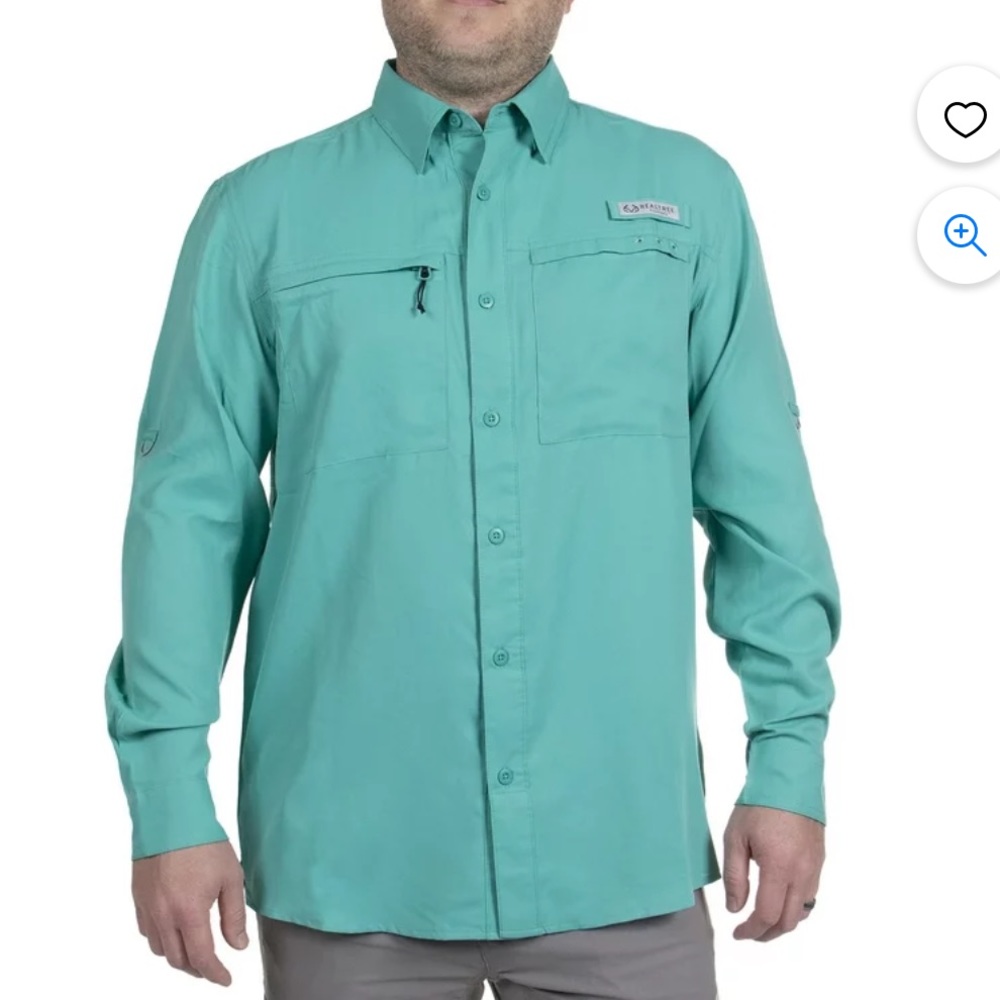 REALTREE FISHING GUIDE LONG SLEEVE SHIRT FOR MEN